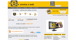 Desktop Screenshot of enviosporlaweb.com.ar