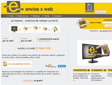 Tablet Screenshot of enviosporlaweb.com.ar